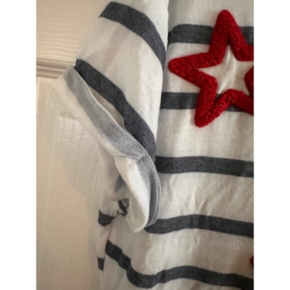 Sable sky star striped patriotic top - Picture 3 of 4